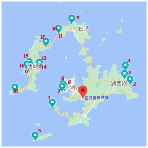 澎湖廟宇數量|澎湖群島